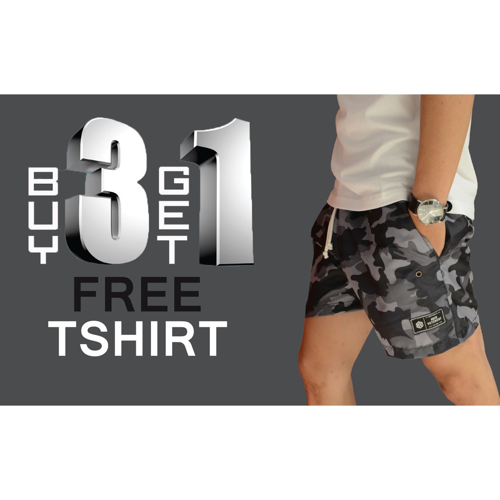 Promo BUY 3 GET 1 FREE tshirt - Noir Vetements Celana Jeans C2X6