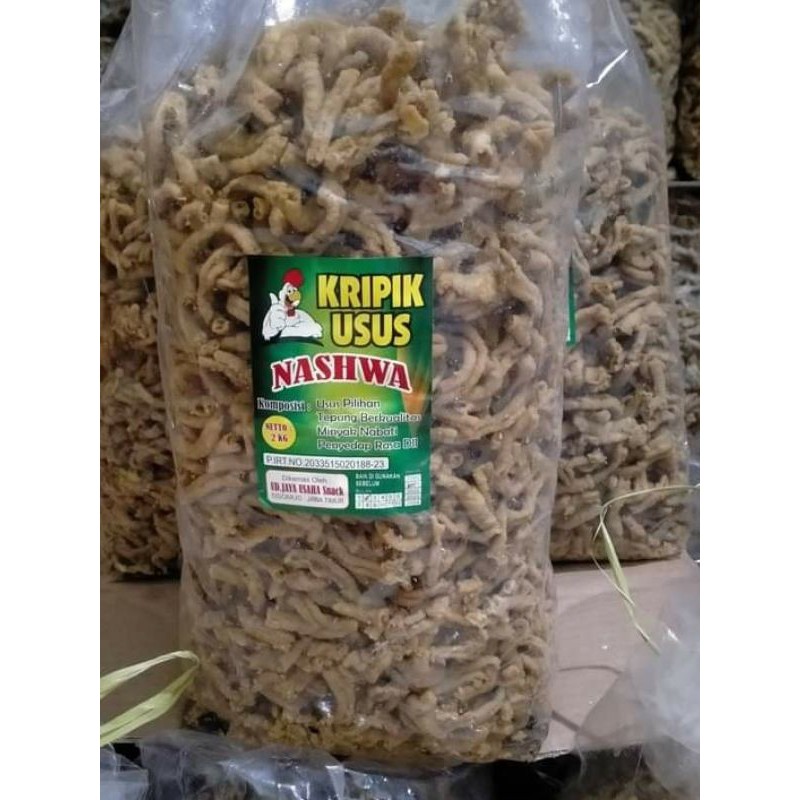 

Keripik usus ayam NASHWA 250 gr
