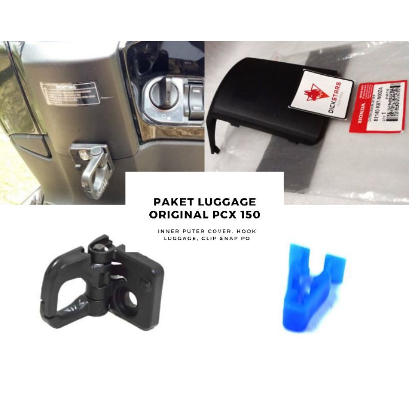 Paket Luggage and Outer Inner Cover PCX 150 Original