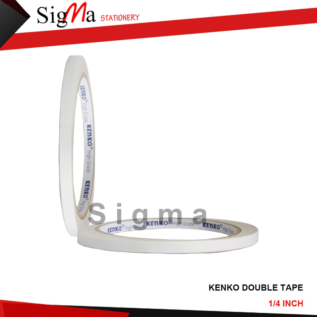 

Double Tape / Dobel Tip KENKO 6mm ( 1/4 inch ) (Roll)