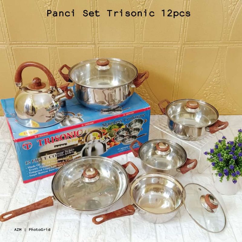 PANCI SET TRISONIC 12 PCS