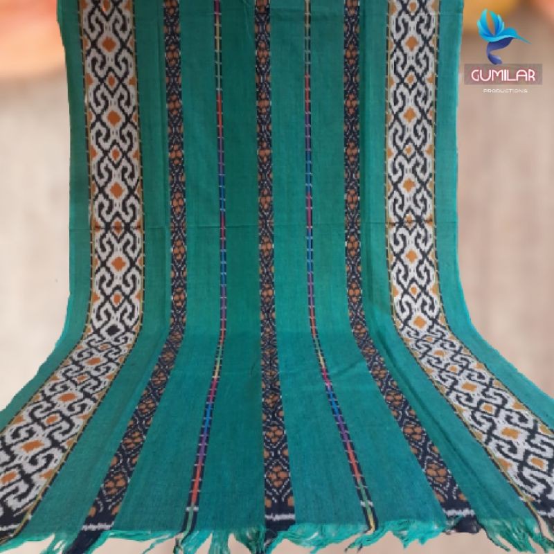 Tenun Troso blanket hijau