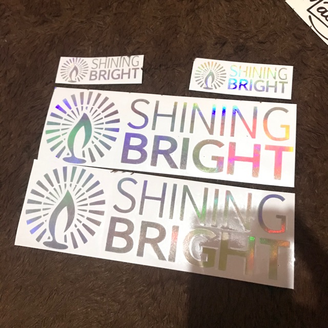 Cutting sticker body shining bright hologram allmatic scoopy