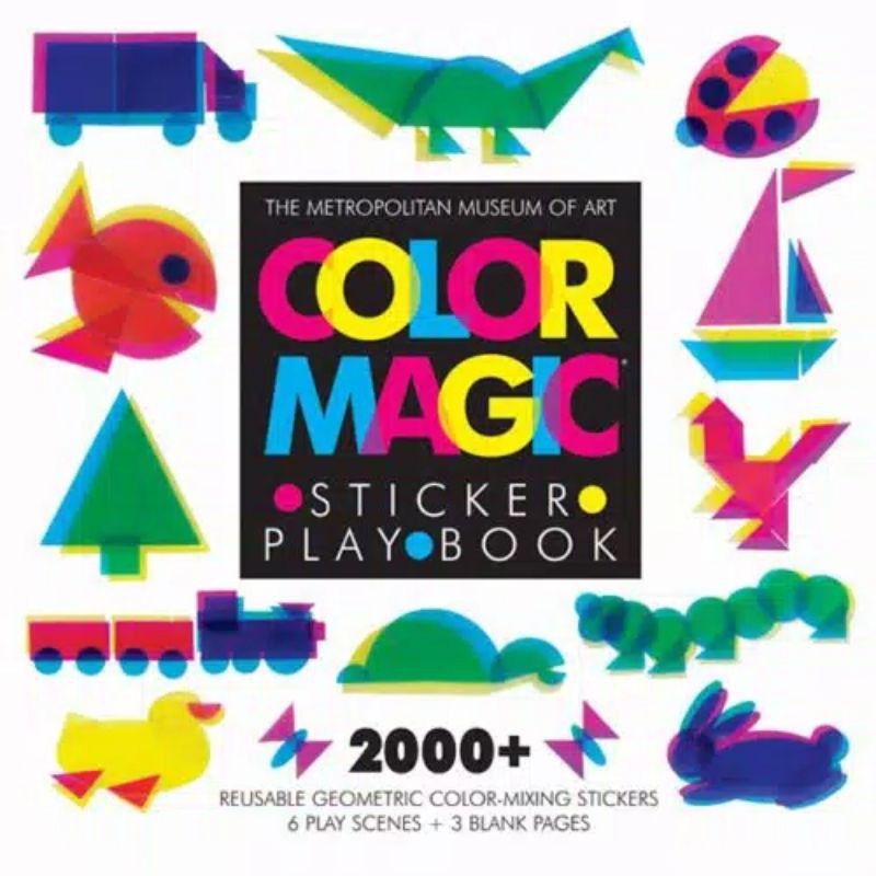 

(ACTIVITY BOOK) Color Magic Sticker Play Book