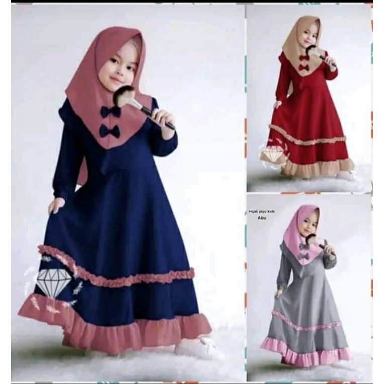 Set Gamis Anak / Gamis syar'i Anak