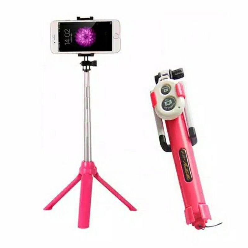 Tongsis Tripod 3 In 1