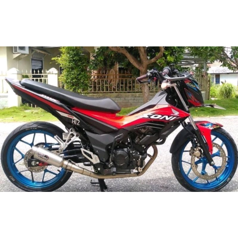 Knalpot Proliner Short/Long 1000% ORI PNP Honda Sonic / GTR 150R (fullsytm)