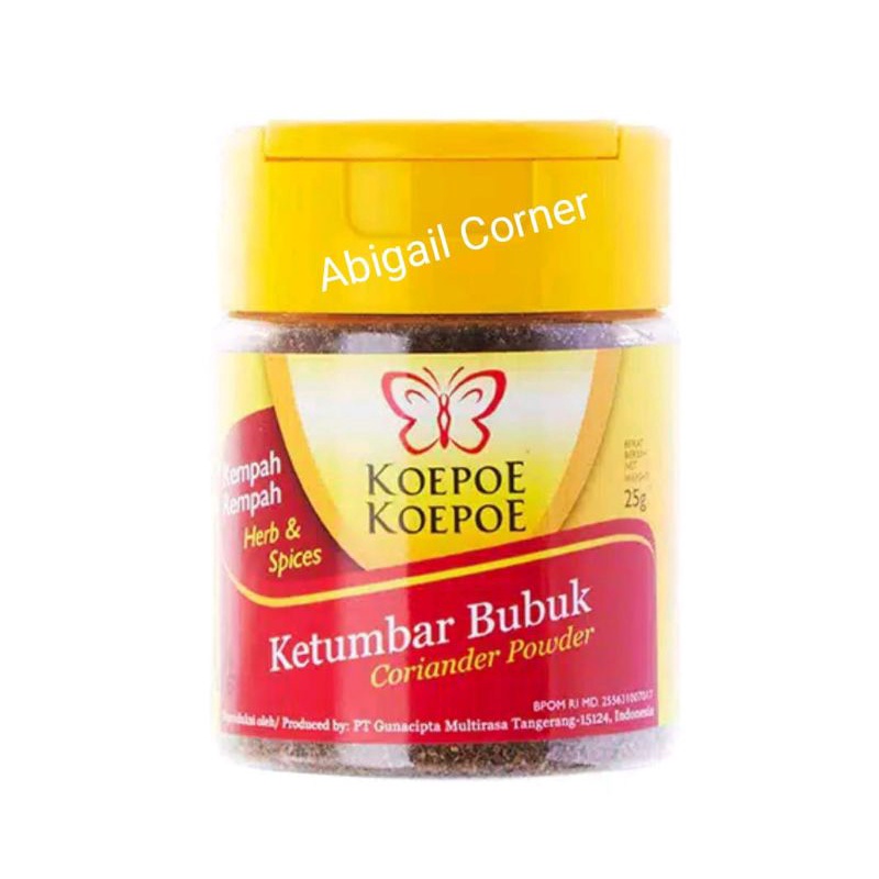 

Abigailcorner - Koepoe Koepoe | Ketumbar Bubuk (25 gr)