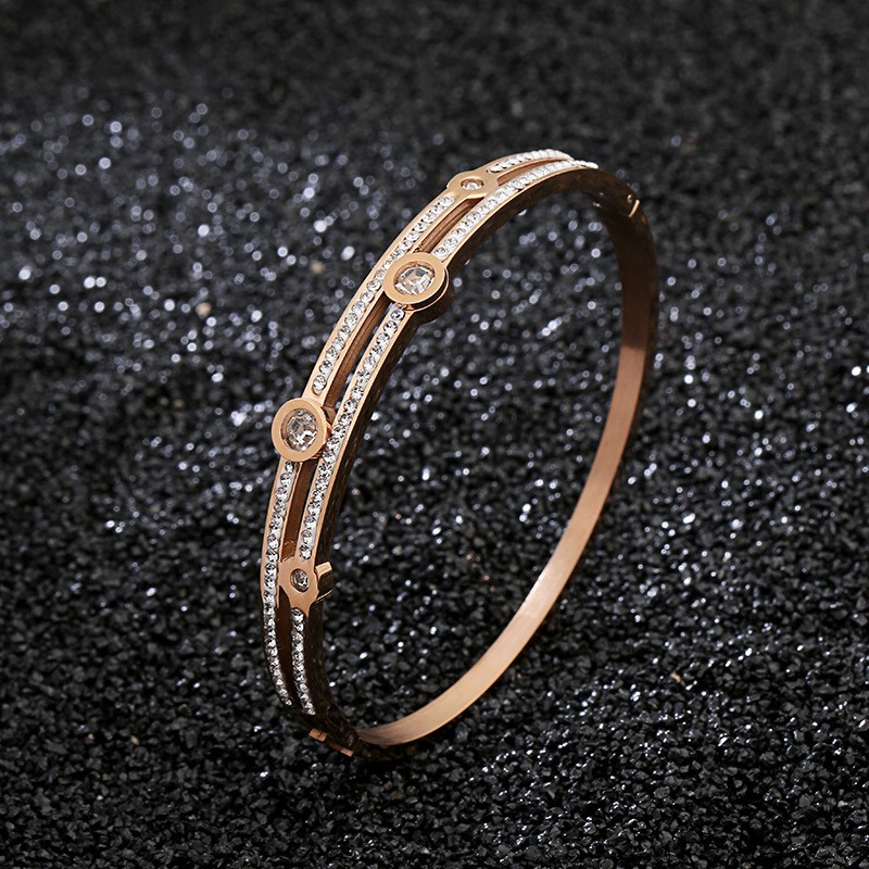 SALE / OBRAL Gelang Bracelet Wanita Aksesoris Titanium Korea Trend Masa Kini  GK014 Cocok Hadiah