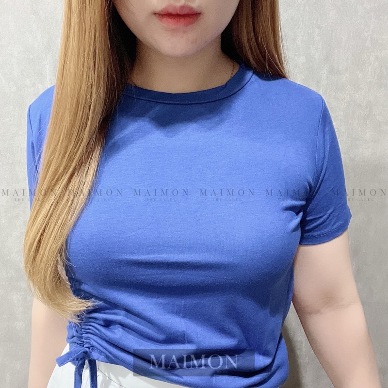 Drawstring Blouse | Tali Serut Atasan Wanita | Maimon Grosir