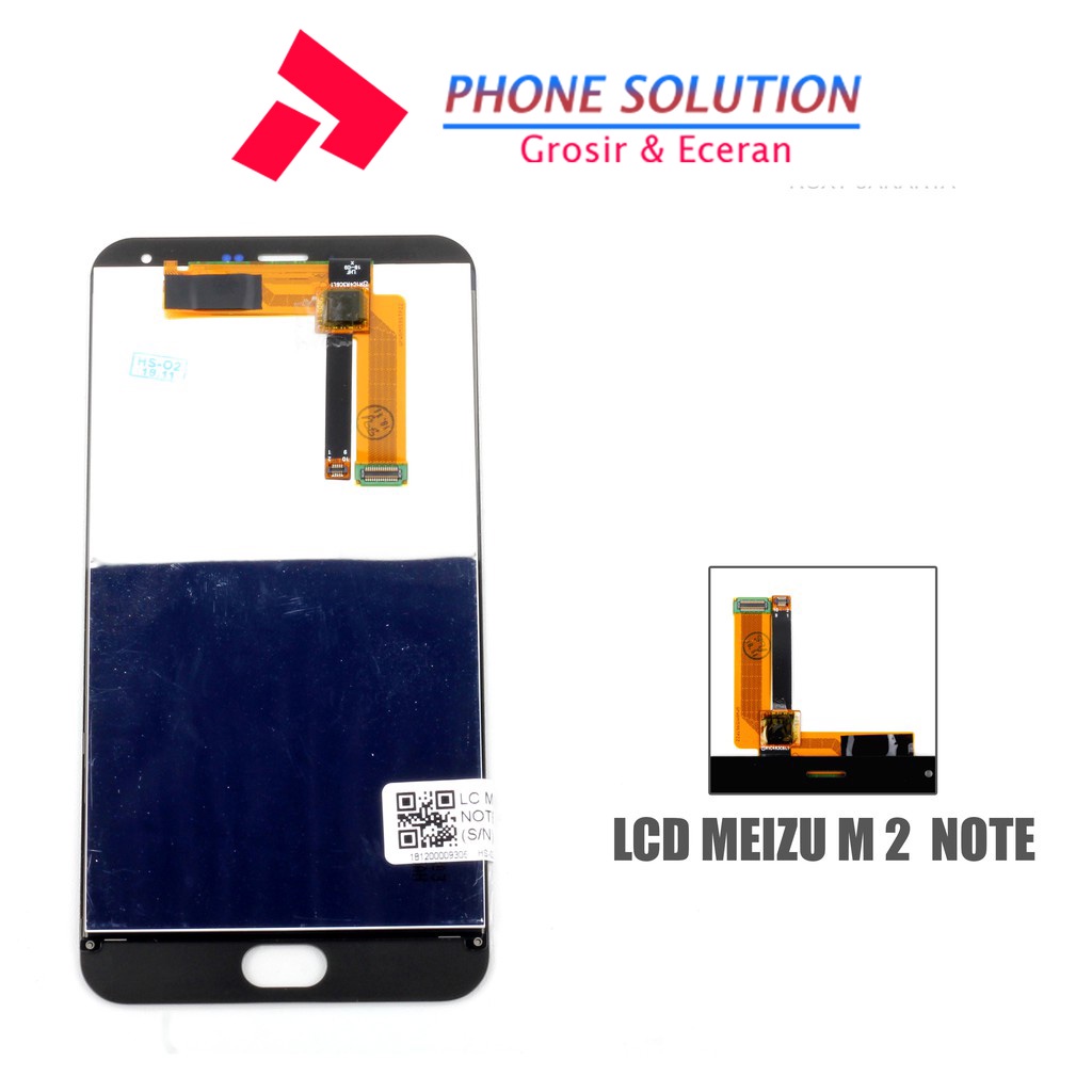 LCD Meizu M2 Note Original Fullset Touchscreen // Supplier LCD Meizu - Garansi 1 Bulan