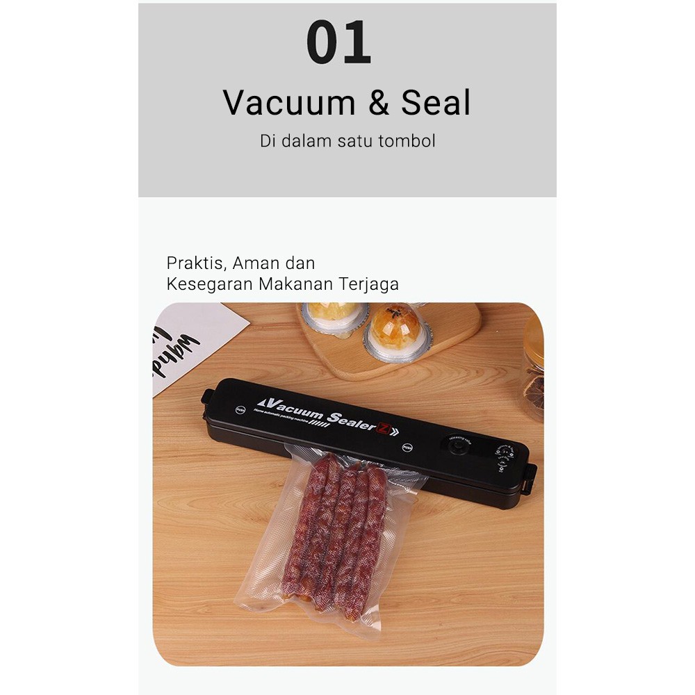 Portable Vacuum Sealer Mesin Vakum Portable Vacuum Sealer Z