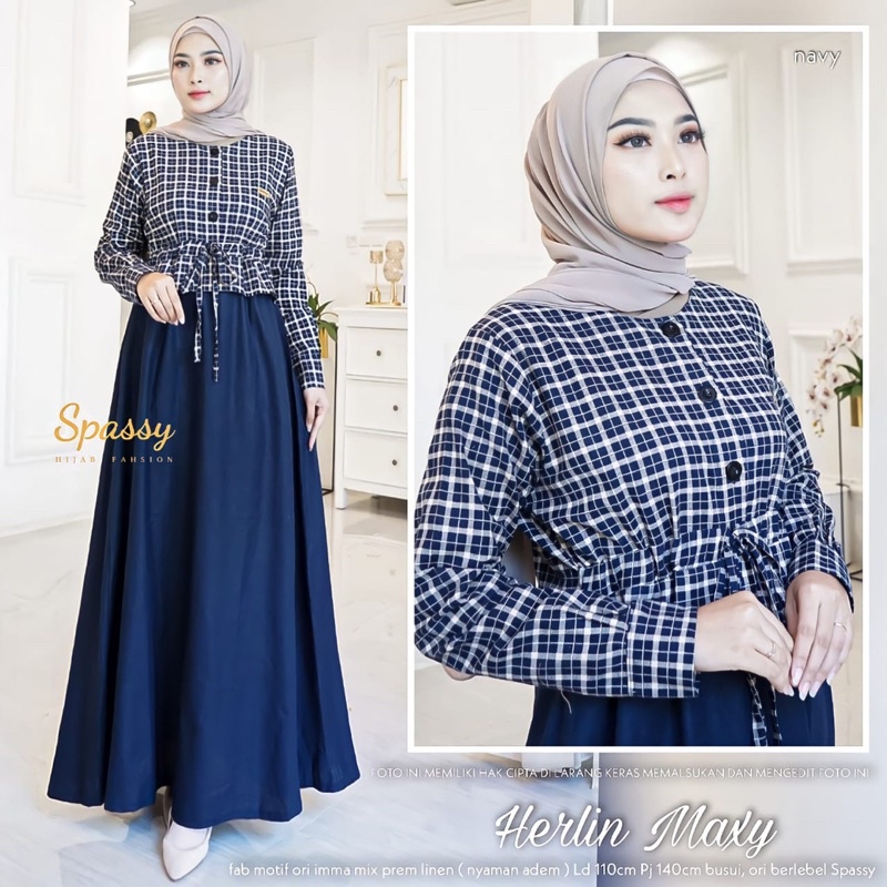 HERLYN MAXY GAMIS MAXY PREMIUM ORI SPASSY