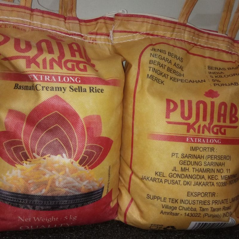 

Beras Sella Basmati Punjab 5 kiloan