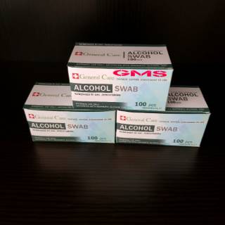 Alkohol Swab General Care Box isi 100 Pcs Tissue Alkohol Alkohol Swab General Care Box isi 100 Pcs Tissue Alkohol