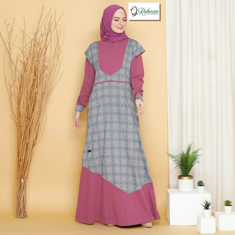 Gamis muslimah RAHNEM GM 38 FANTA