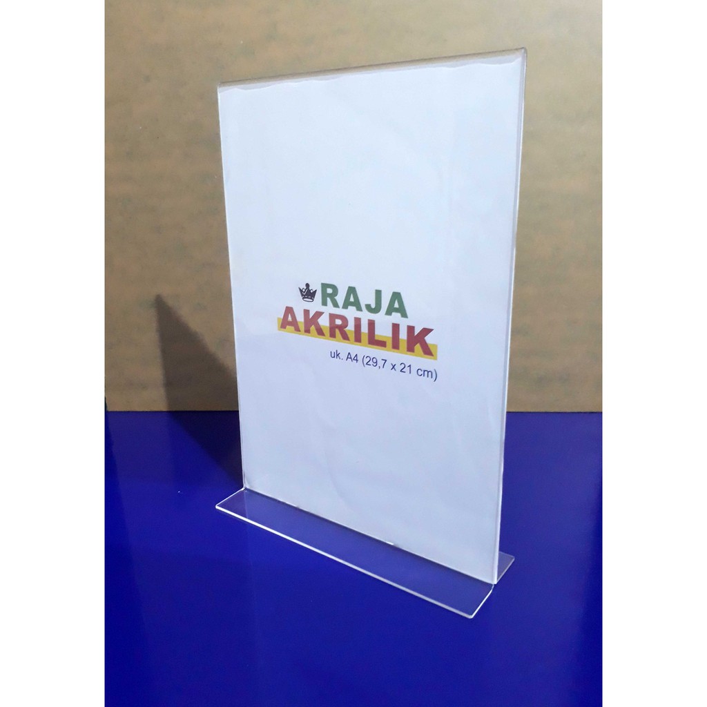 

Acrylic A4T Tentcard