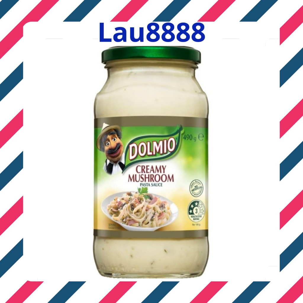 

DOLMIO CREAMY MUSHROOM PASTA SAUCE 490 GRAM