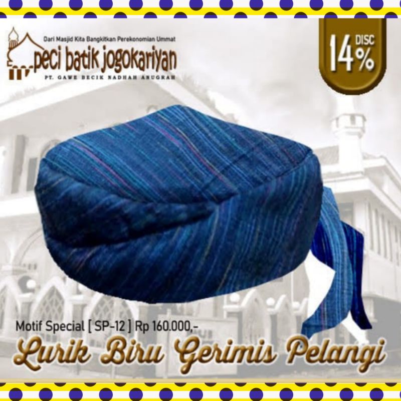 PECI - KOPIAH - SONGKOK - UDENG - PECI BATIK - PECI BATIK JOGOKARIYAN - PECI JOGOKARIYAN