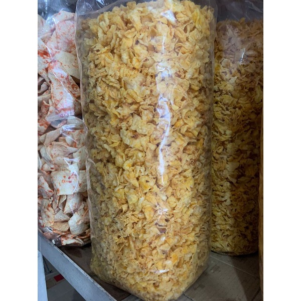 

Emping jagung camilan