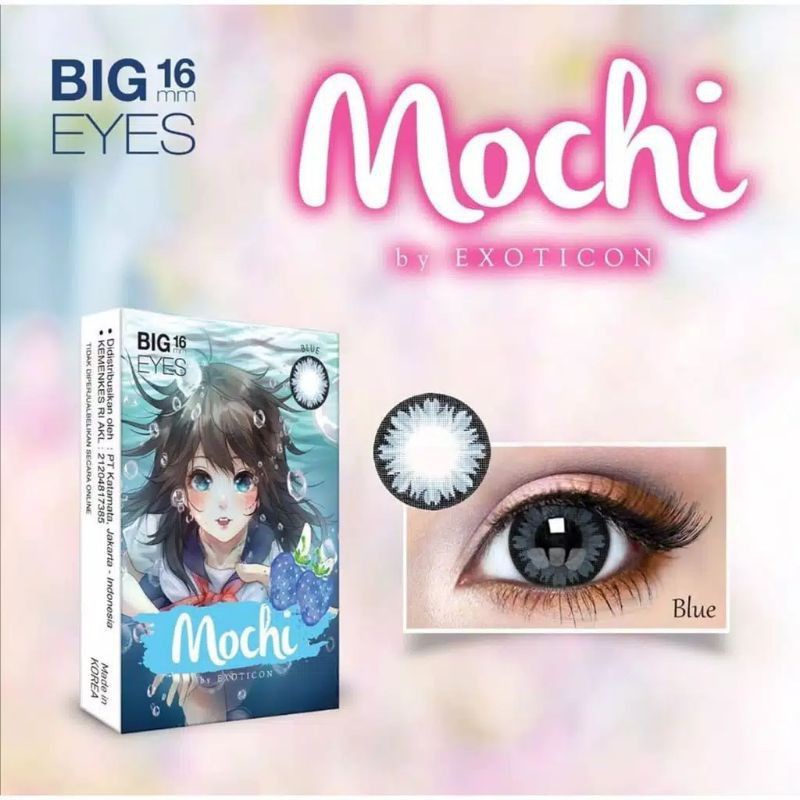 PROMO CUCI GUDANG Softlens Mochi by x2 /Softlens big eyes /softlens 16mm/Softlens normal softlens minus