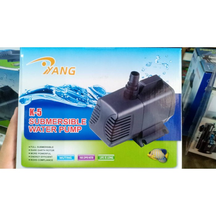 YANG K5 Pompa Air Aquarium / kolam 130 watt