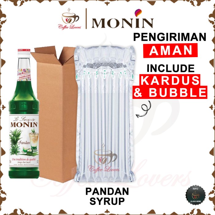 

MONIN PANDAN SYRUP SIRUP MONIN DISKON