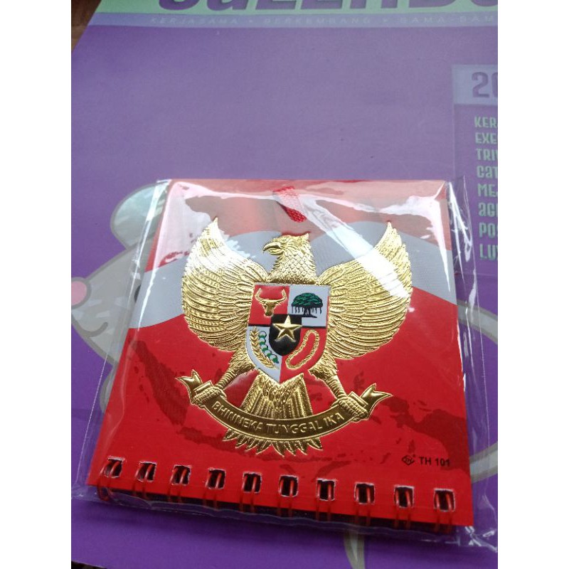 

kalender mini motif Garuda isi 12