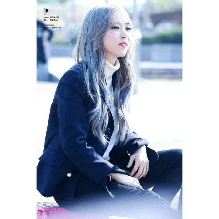 CHAOBEN 0.11 ASH BLUE GRAY Hair Color Cream Cat Rambut Abu Biru