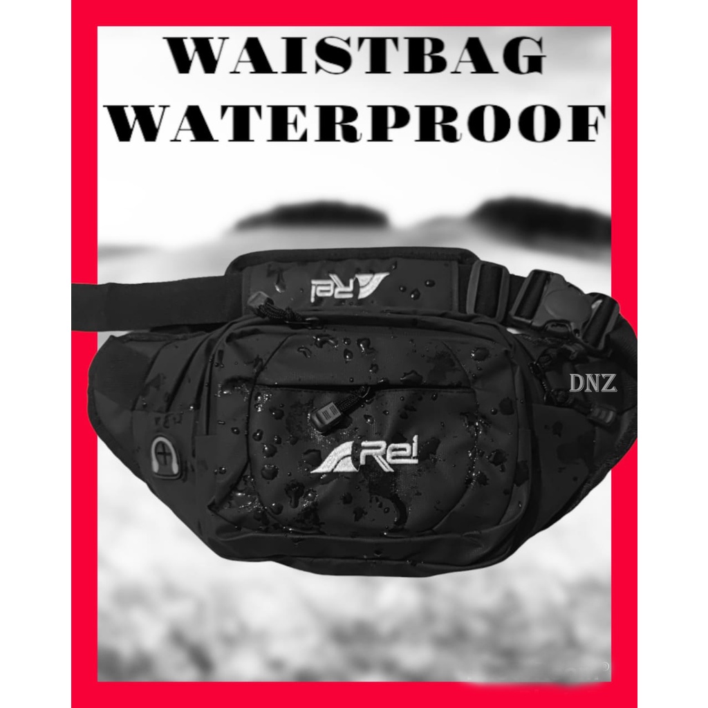 TAS SLEMPANG DNZ HITAM WATERPROOF