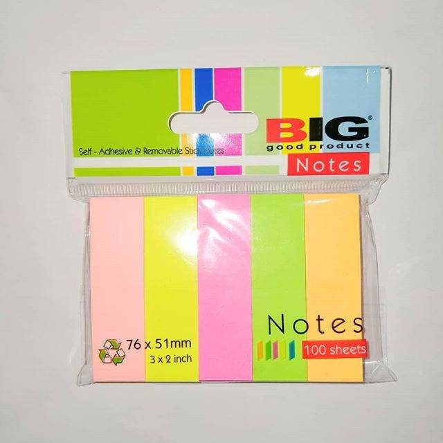 

Memo stick BIG 76x51 5 warna