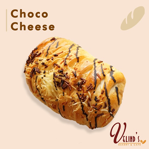 

Choco Cheese/ Velind's Bakery/ Roti isi Cokelat Keju