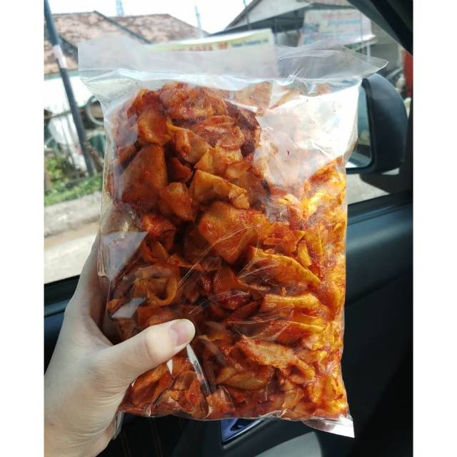 

KRIPIK SINGKONG BALADO 500GR DENGAN CABE ASLI 100%