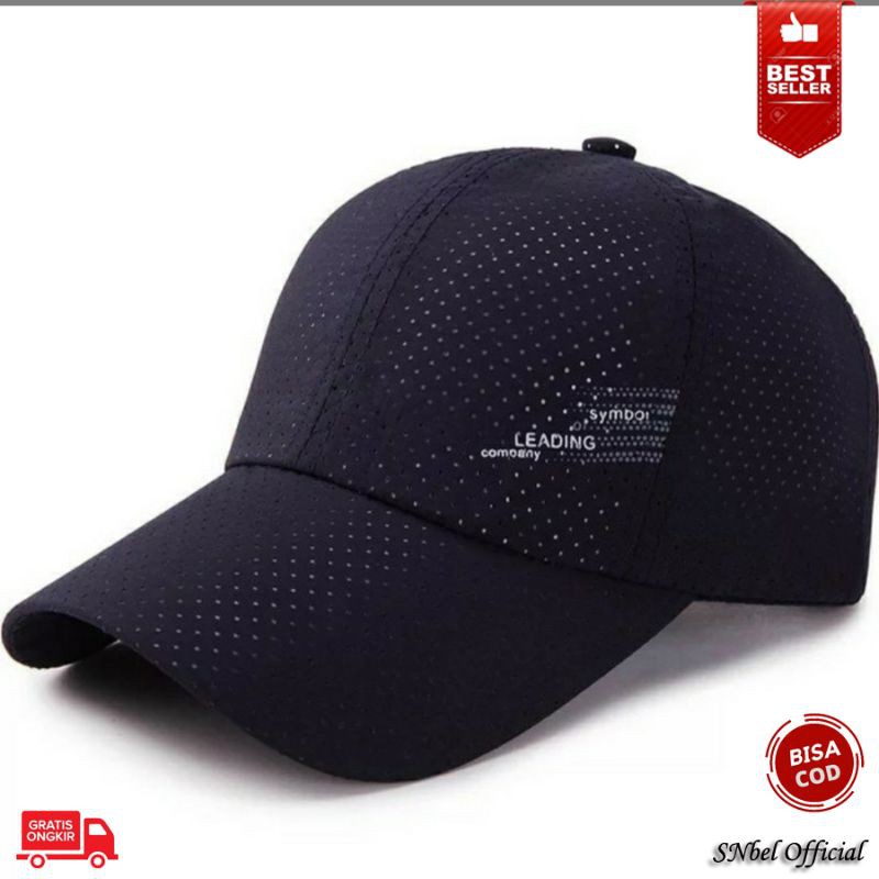 Topi baseball impor korea polos pria wanita cowo cewe laki distro original keren murah Leading