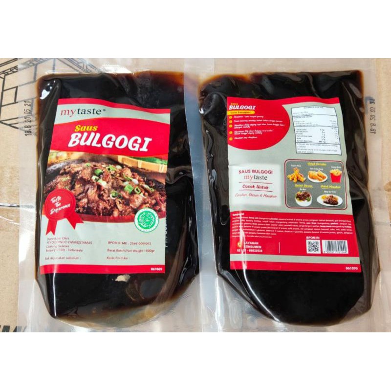 

My Taste Bulgogi 500 gr
