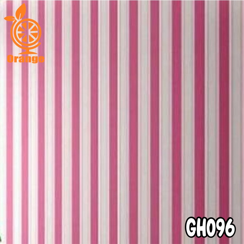 Wallpaper Dinding 3D Wallpaper Dinding Salur Wallstiker Shabby Ukuran 45cm x 9m Wallpaper Stiker Ruang Tamu / Kamar Tidur