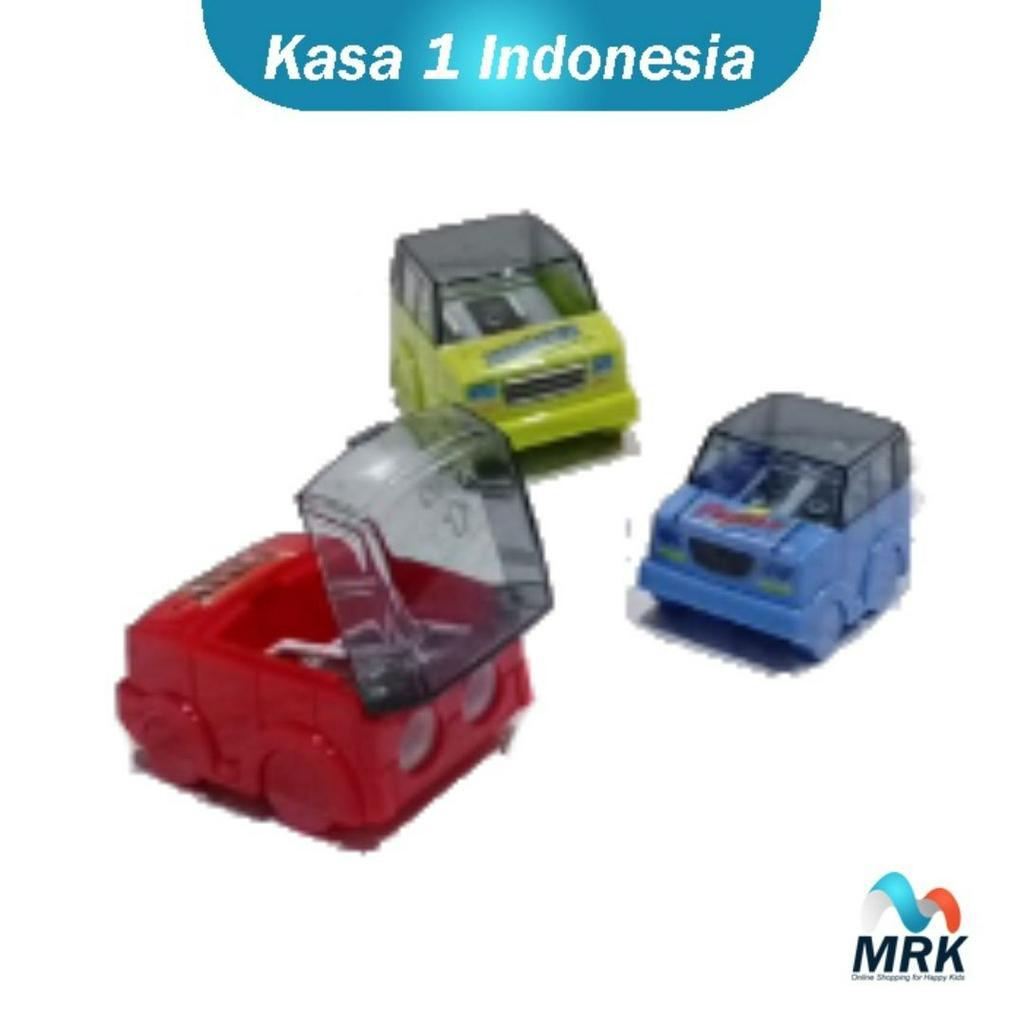 

Serutan Pensil / Rautan Pensil 2 Lubang bentuk Mobil Lucu