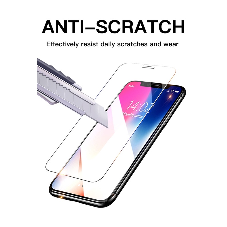 Pelindung Layar Tempered Glass Untuk Iphone 6 7 8 6s Plus Xr X Xs Max 11 Pro Max 6 7 8 Se