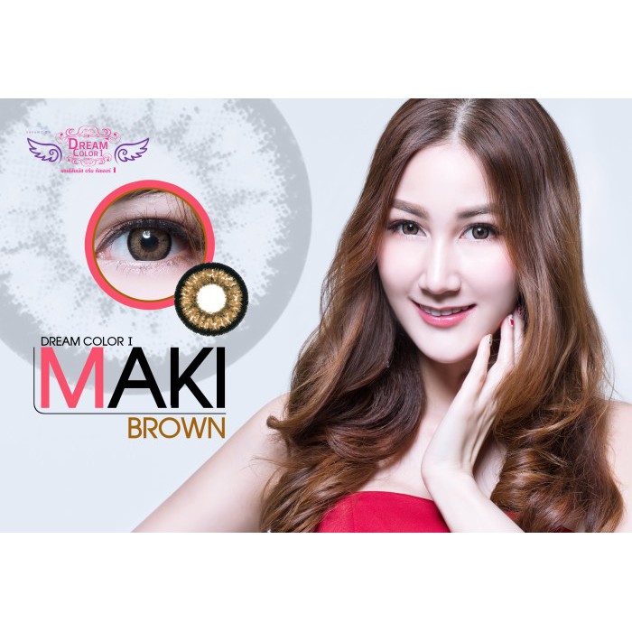 ORIGINAL 100% Maki Softlens Softlen Dream Color 1 / Dreamcon