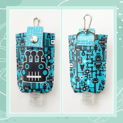 Gantungan Hand Sanitizer Lucu – Hand Sanitizer Holder – CocoSanitizer 19 – CS 19 - ROBOT
