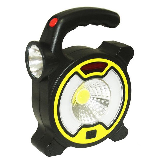 Lampu LED Super Terang Model Lentera Sorot Panel Surya Bisa Cas Cocok Untuk Perlengkapan Outdoor