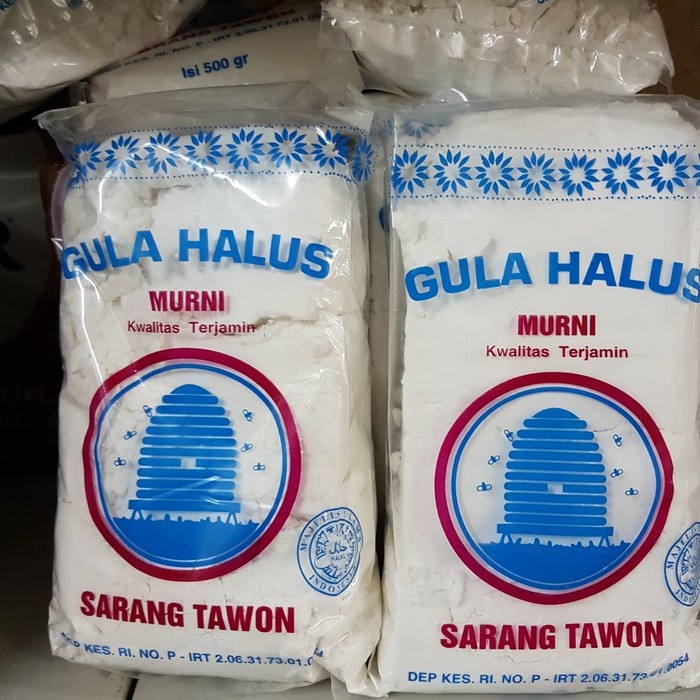 

Gula Halus sarang tawon 500 gr / gula halus murni untuk kue cookies