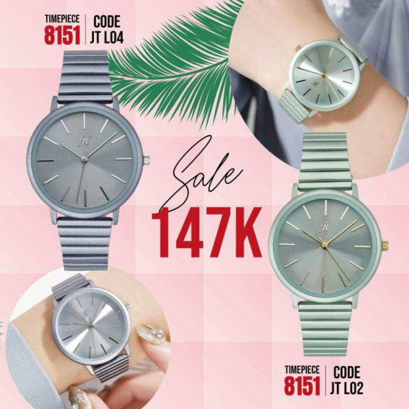 JIMS HONEY 8151 WATCH ORI JAM TANGAN WANITA STAINLESS ANTI AIR FASHION CEWE KOREA FREE EXCLUSIVE BOX