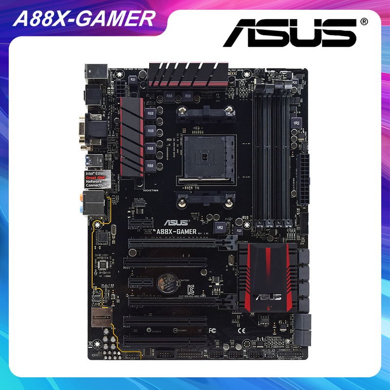PREORDER ASUS A88X-GAMER Motherboard DDR3 FM2 Motherboard AMD A88X 64GB Support A10 7870K 7860K Cpus