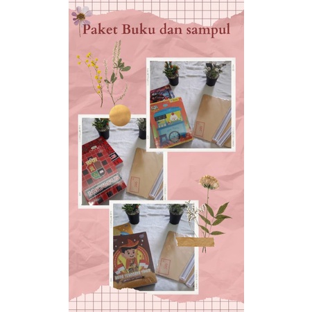 

Paket back to school Buku dan Sampul