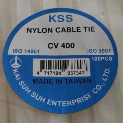 

KSS CV400 cv-400 kabel ties 40cm x 7.6mm murah hitam putih ready
