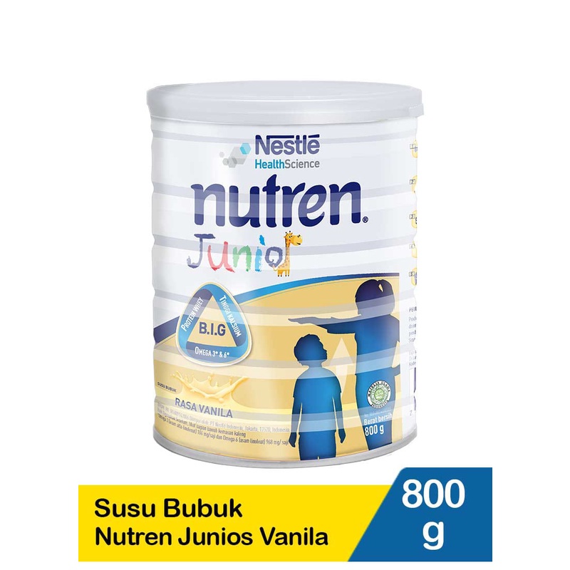 

NESTLE NUTREN JUNIOR VANILLA MILK 800 GR