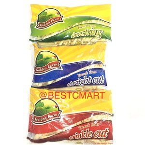 

GOLDEN FARM FROZEN FRENCH FRIES 500 GR