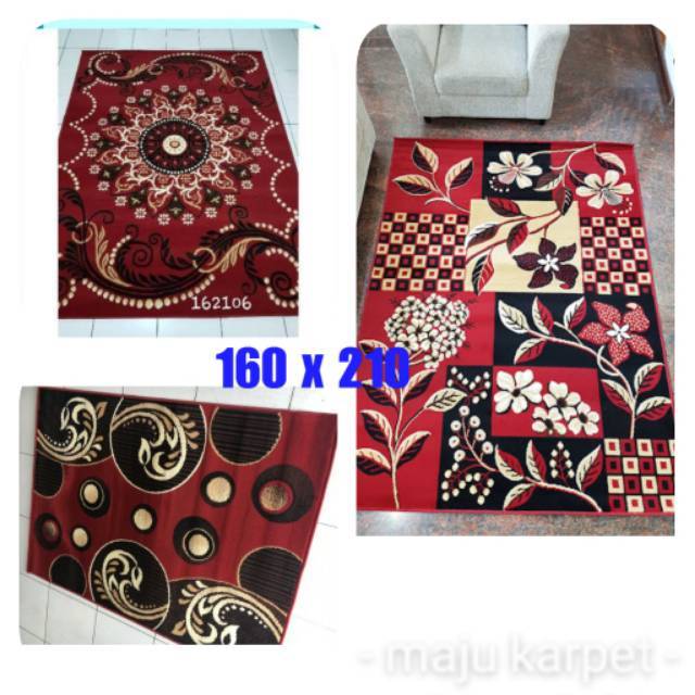 karpet minimalis moderno  ukuran 160 x 210