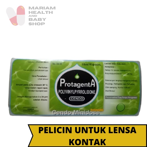 Cendo Protagenta Minidose 0.6Ml Obat Tetes Mata Softlens